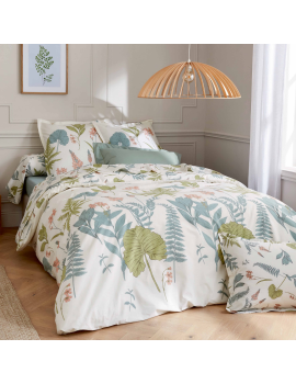 FEERIE SAUGE - 100% Percale...