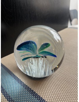 BOULE SULFURE PAPILLON BLEU