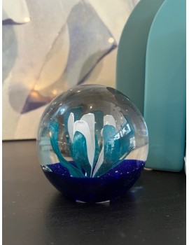 BOULE SULFURE FLEUR BLEUE