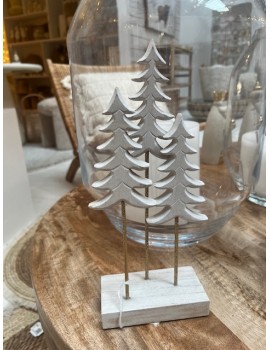 3 SAPINS BOIS SUR PIEDS