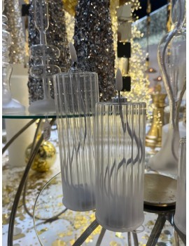 BOUGIE VERRE LED