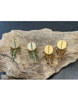 BOUCLES D'OREILLES DISQUE