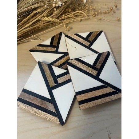 DESSOUS DE VERRE MANGUIER