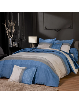 TIAGO INDIGO - 100% Satin...