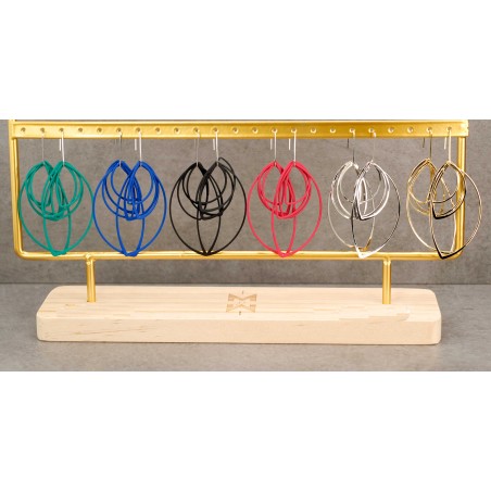 BOUCLES D'OREILLES GEOMETRIQUES